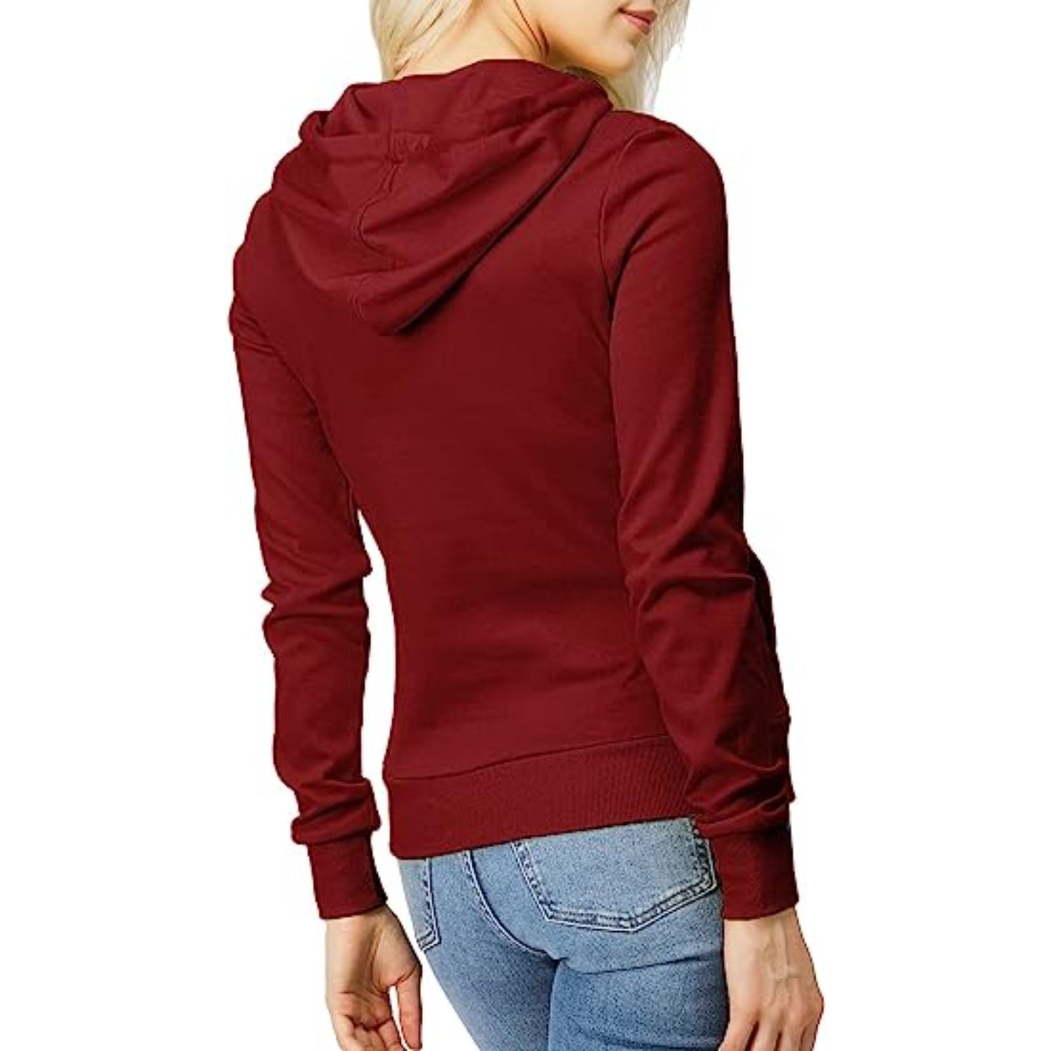 REPREVE® - Women's Recycled Fleece Hoodie w/ Kangaroo Pocket & Antibacterial, custom hoodie or sweatshirt with logo imprint 3
