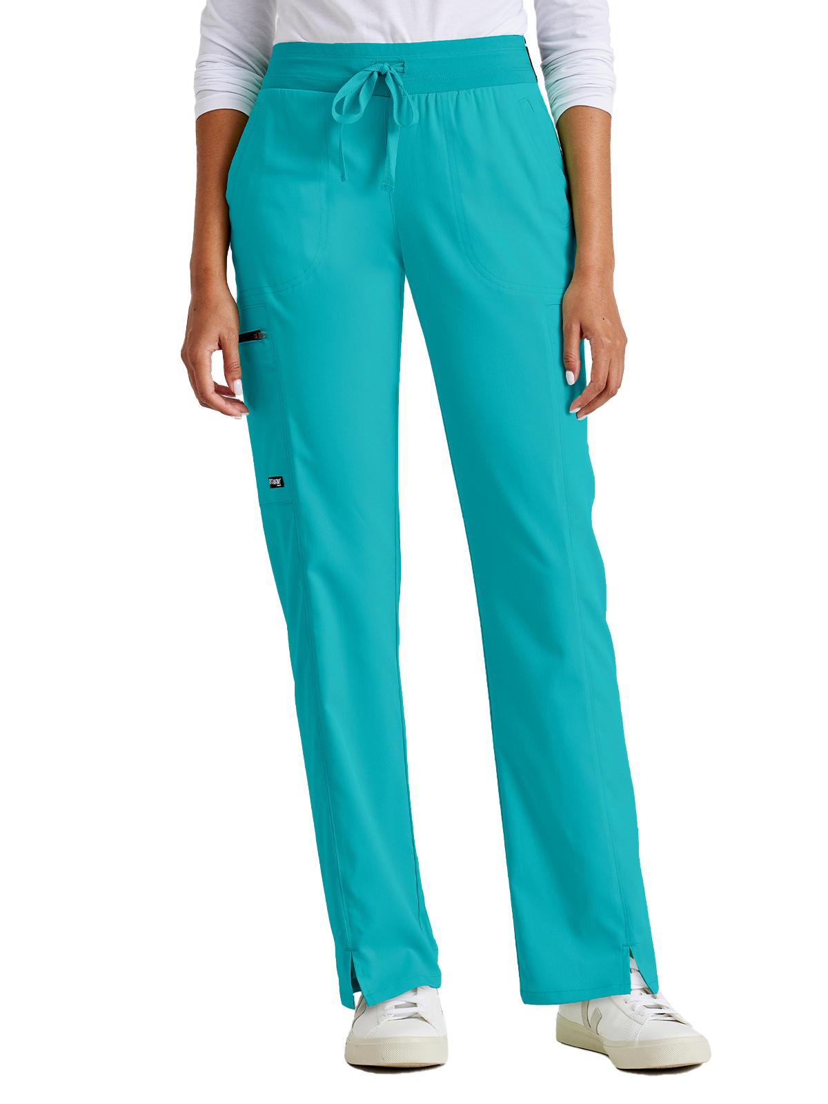 Grey's Anatomy Spandex Stretch - Women's Three-Pocket Kim Scrub Pant 7