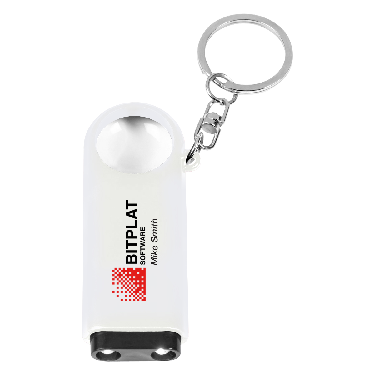Magnifier And LED Light Key Chain 16