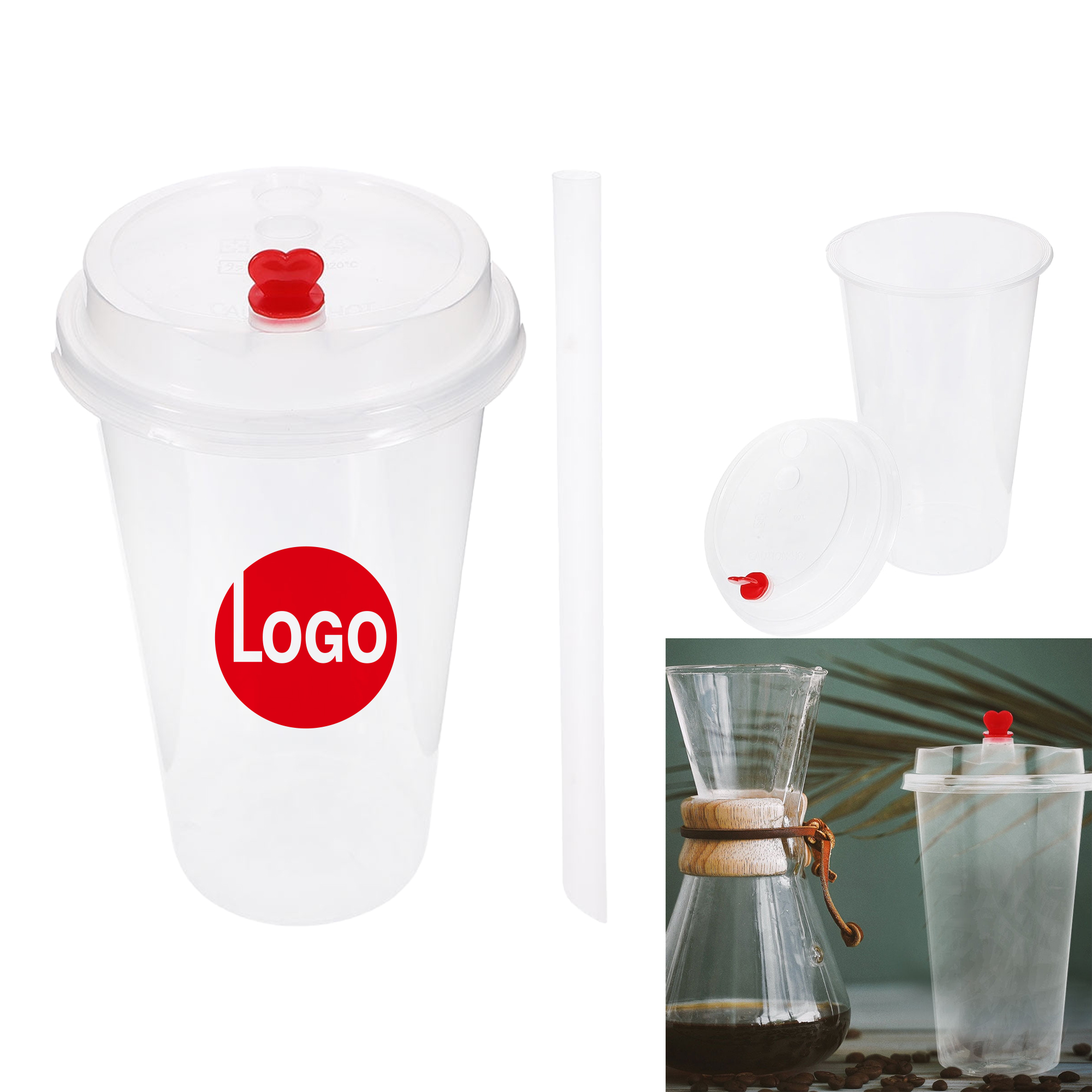 Reusable 17 oz Thick-Walled PP Stadium Cup 5