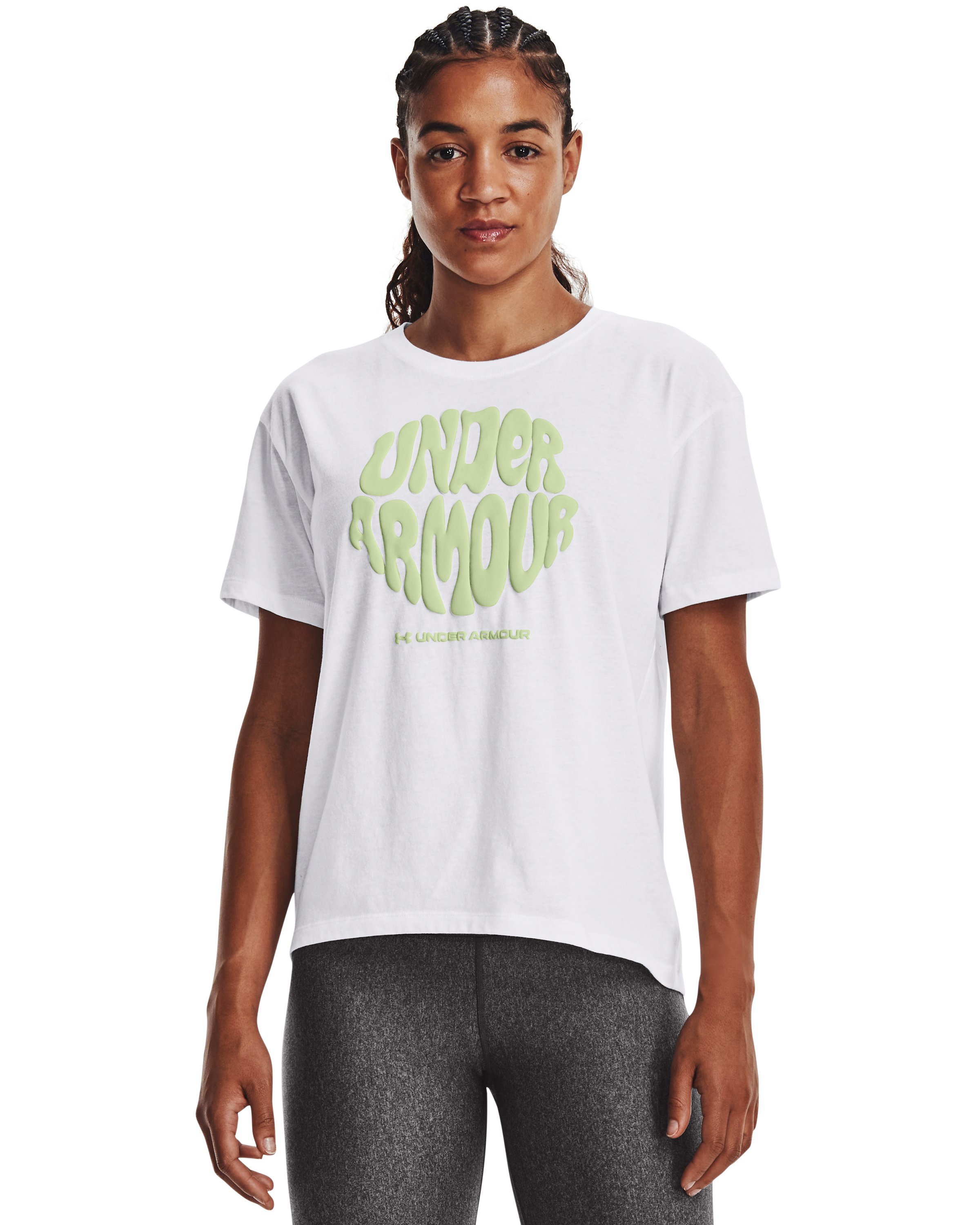 UA Groovy Wordmark Women's Short Sleeve 4