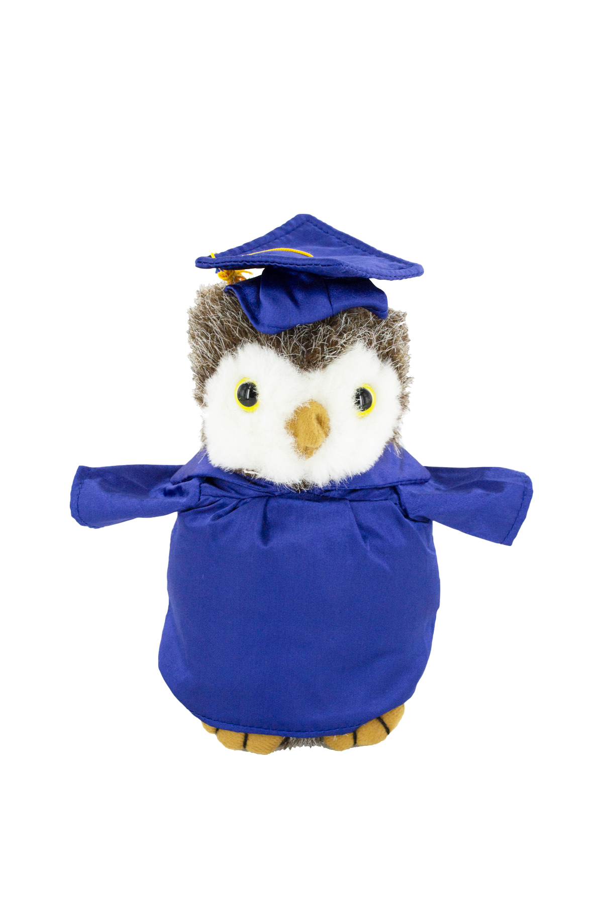Soft Plush Standing Owl with Graduation Cap & Gown 3
