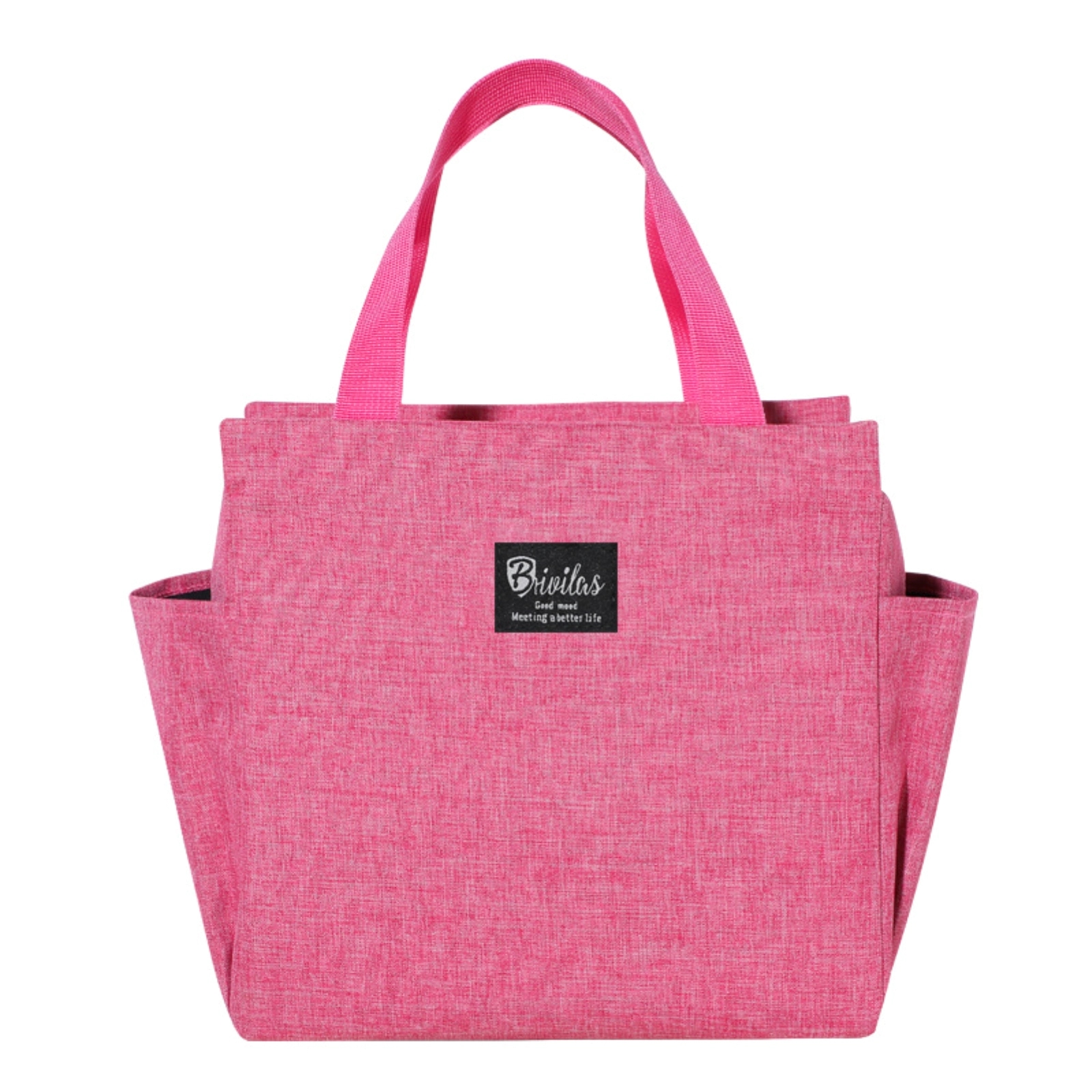 Portable Double Pocket Insulated Lunch Bag 4