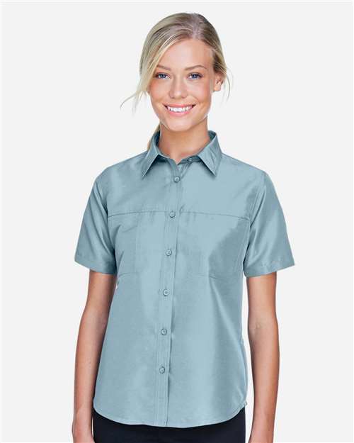 Women's Key West Short Sleeve Performance Staff Shirt - M580W 33