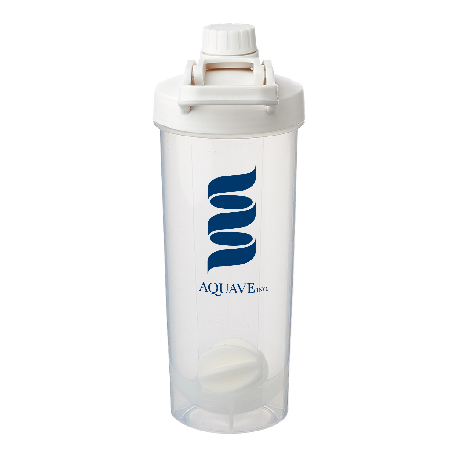24 oz. Parthenon Plastic Shaker Bottle (1 Color Imprint) 4