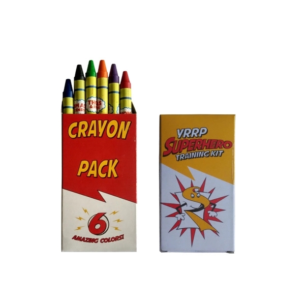 6 Pack Custom Crayon 1