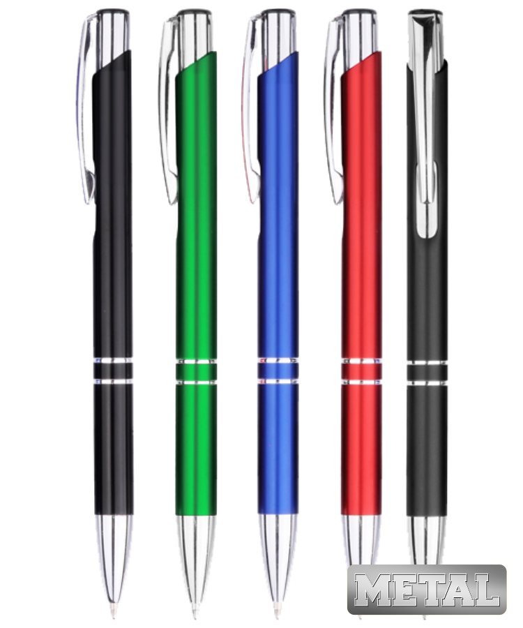 "Lucent" All Metal Click Pens 2