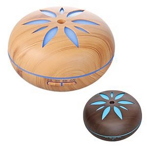 550ml Wood Grain Ultrasonic Aromatherapy Humidifier 7