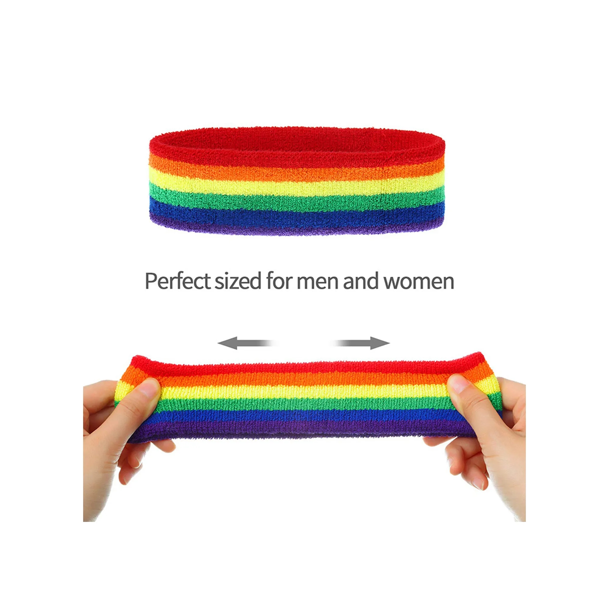 Rainbow Suit With Headpiece, Headband And Cloak 4