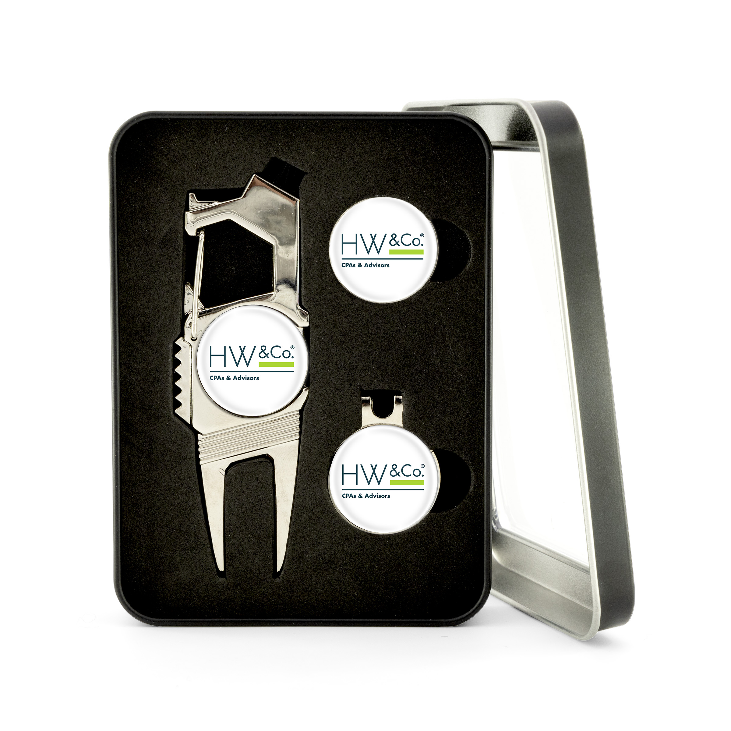 Golf n’ Brew Divot Tool Set w/ Poker Chip