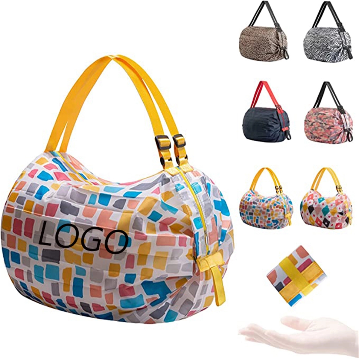 Foldable Large Capacity Portable Shopping Bag 5