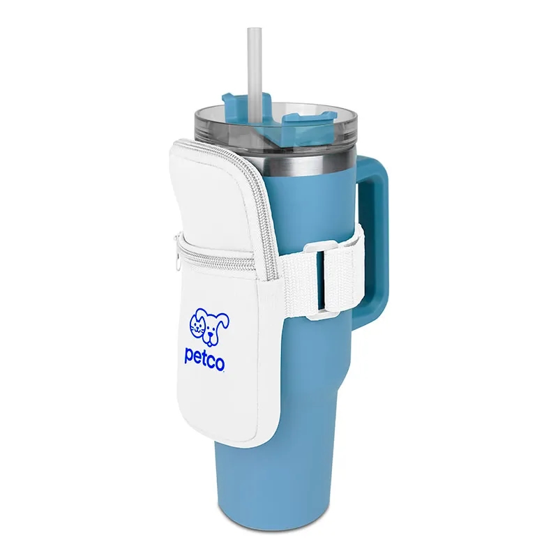 TumblerMate Two Zipper Pocket Pouch for 40oz Mug 11