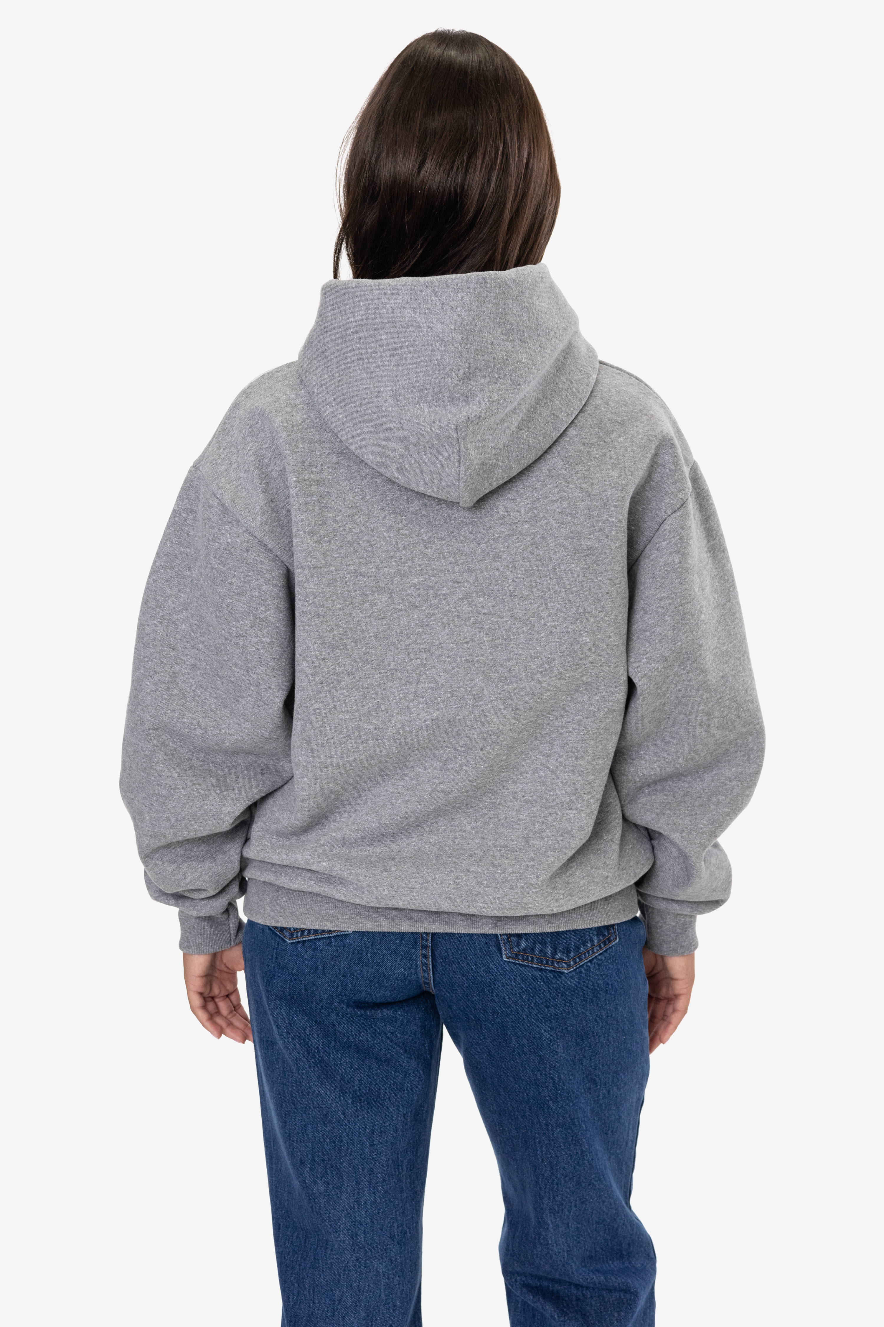 12OZ GABARDINE TRI-BLEND FLEECE NO PKT HOODIE 4