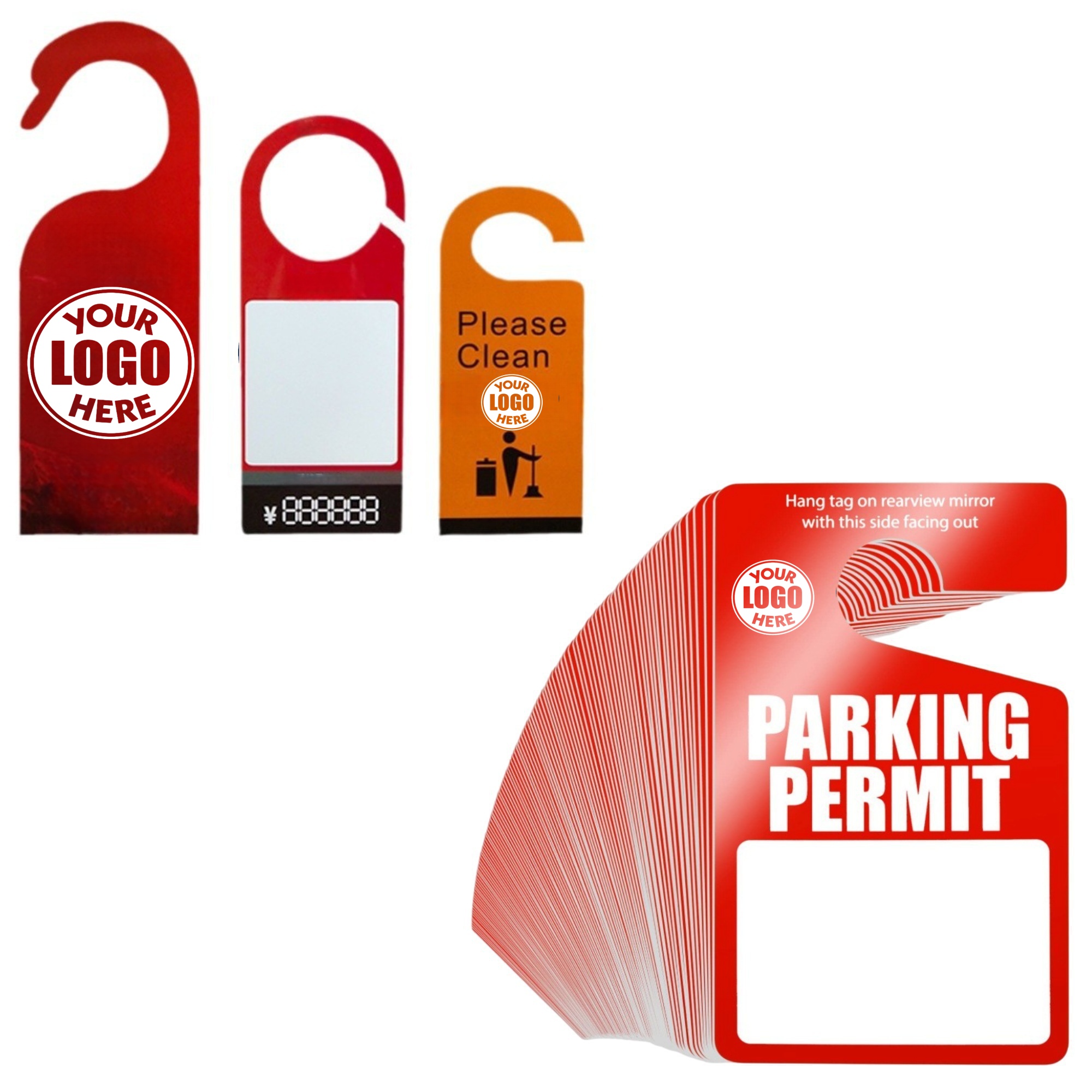 Parking Permit  Hang Tag 2