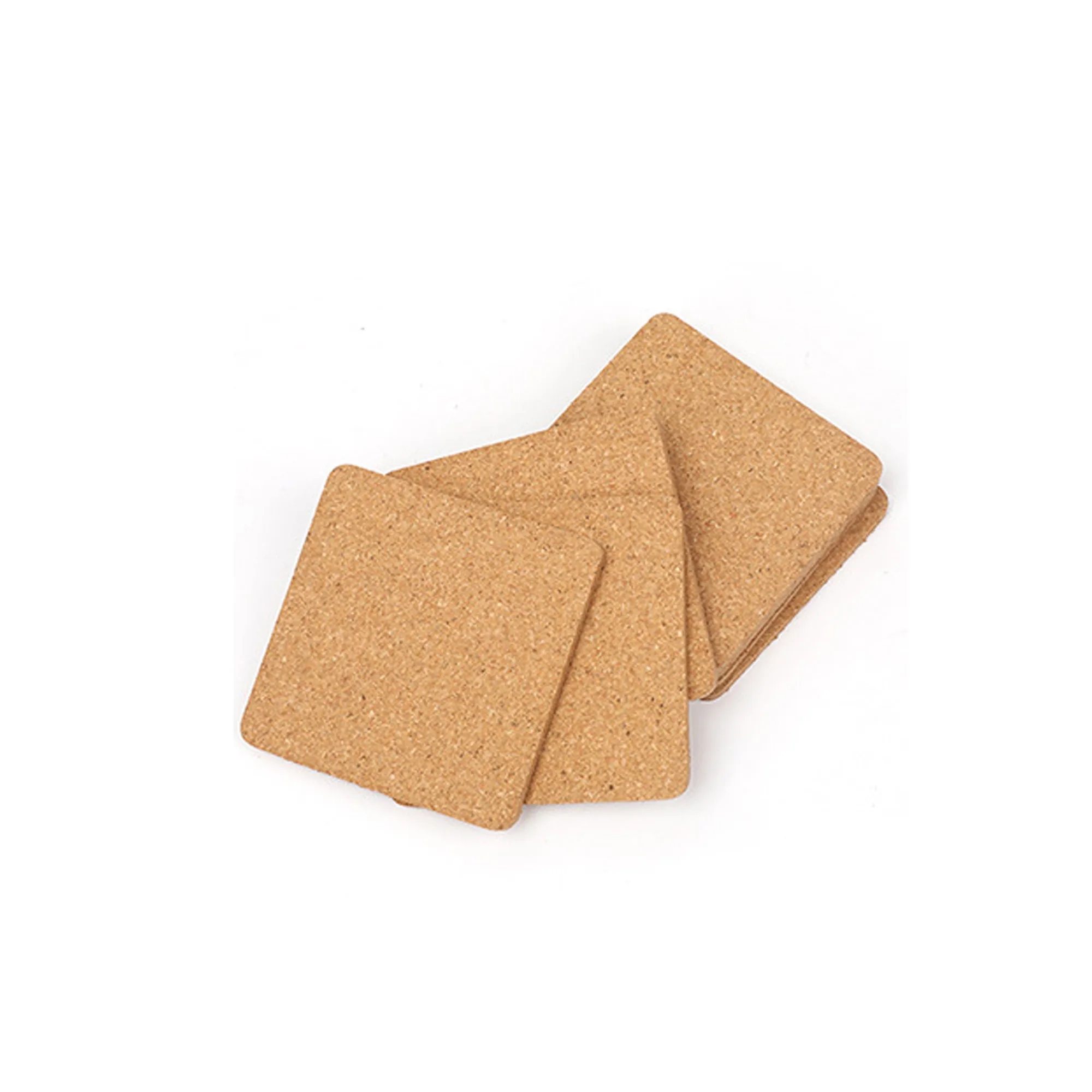 Cork Square Insulated Coaster MOQ30pcs 2