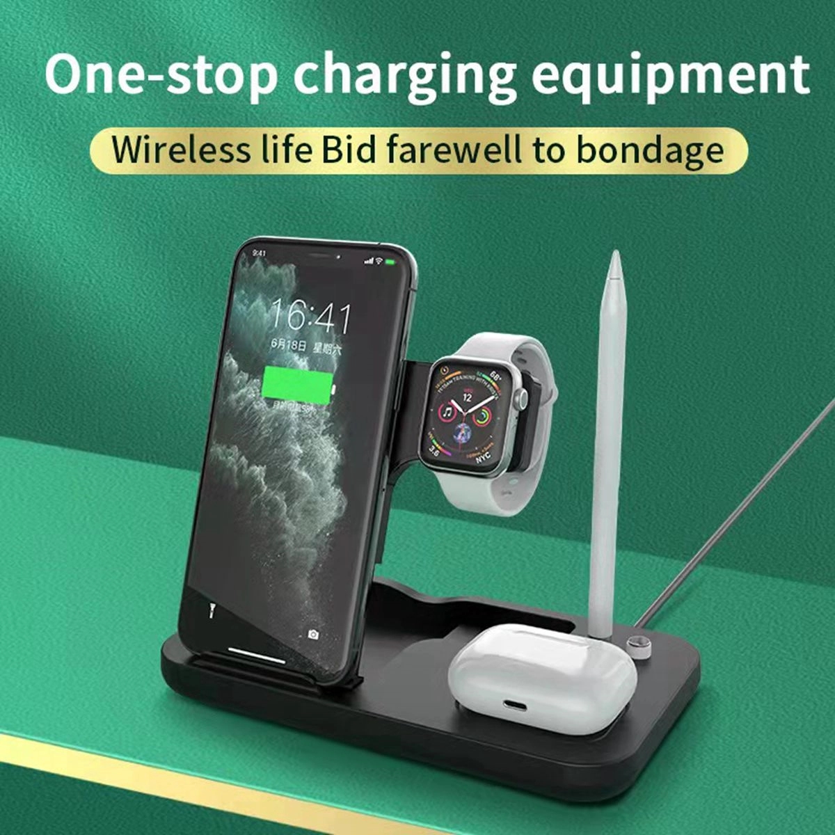 4-in-1 Wireless Charger 4