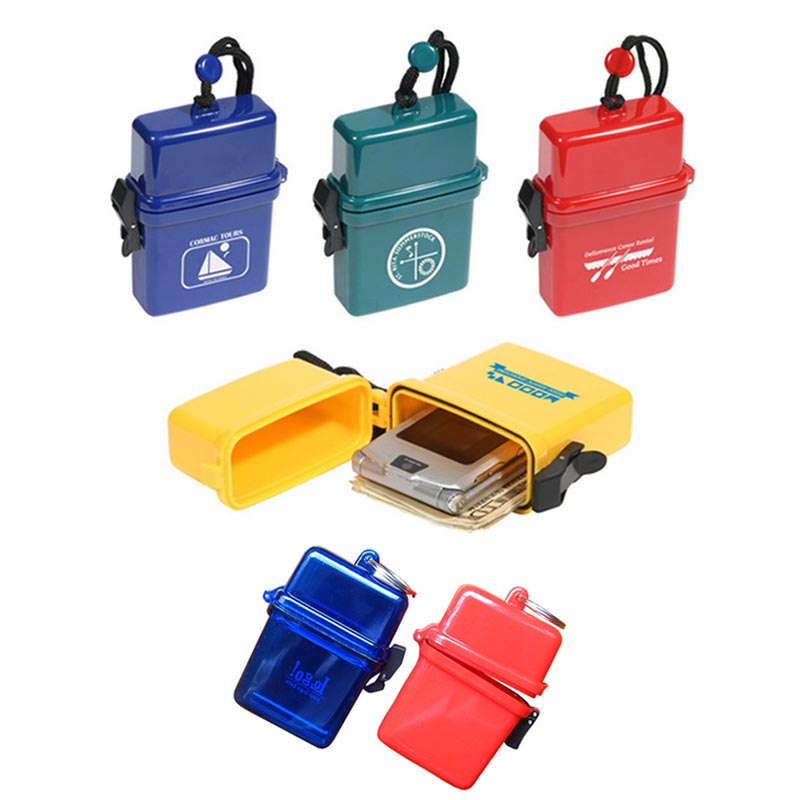 Waterproof Pill Cigarette Case w/ Lanyard 1