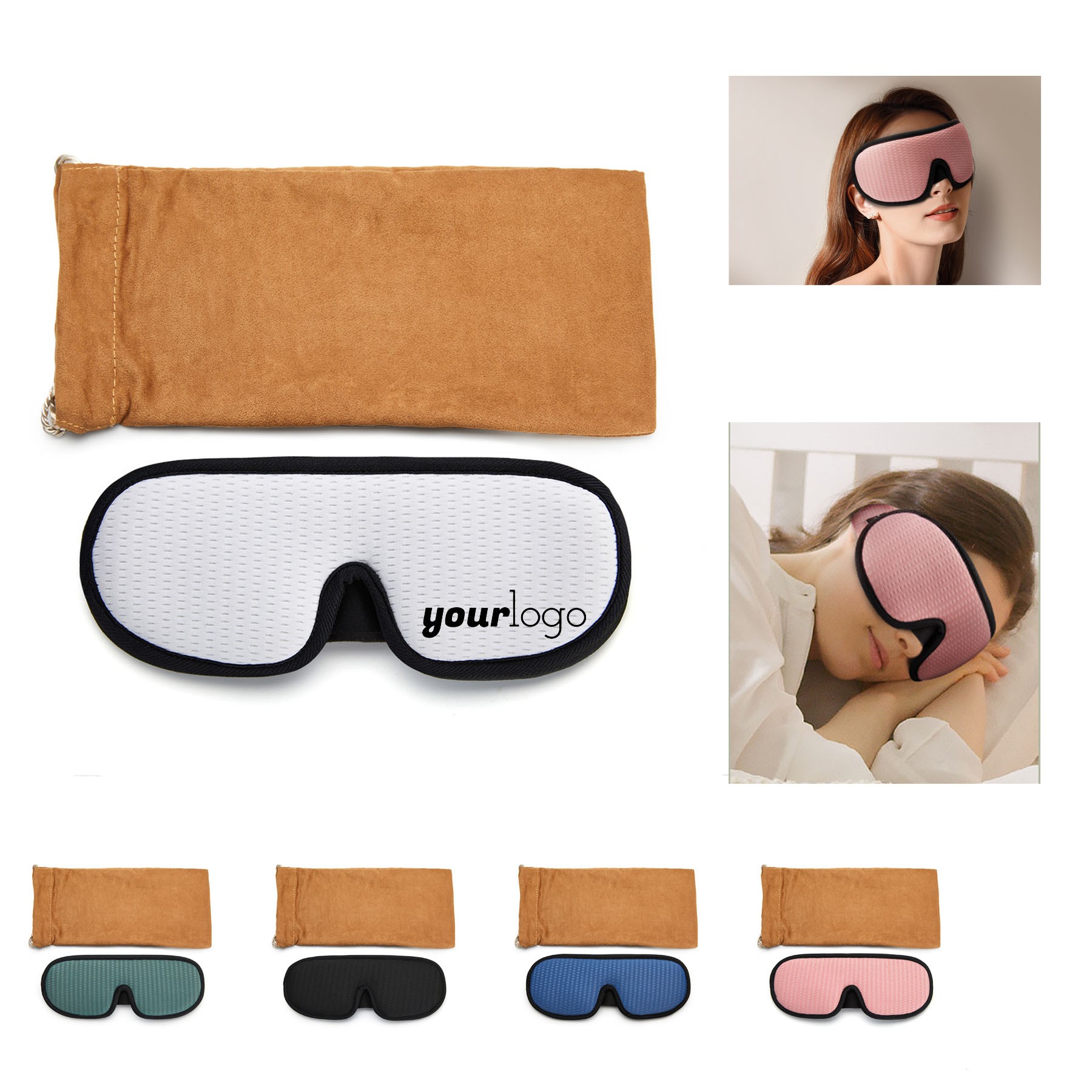 3D Shading Stereoscopic Eye Mask
