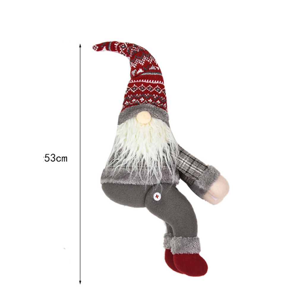 Christmas Knitted Doll Curtain Buckle 4