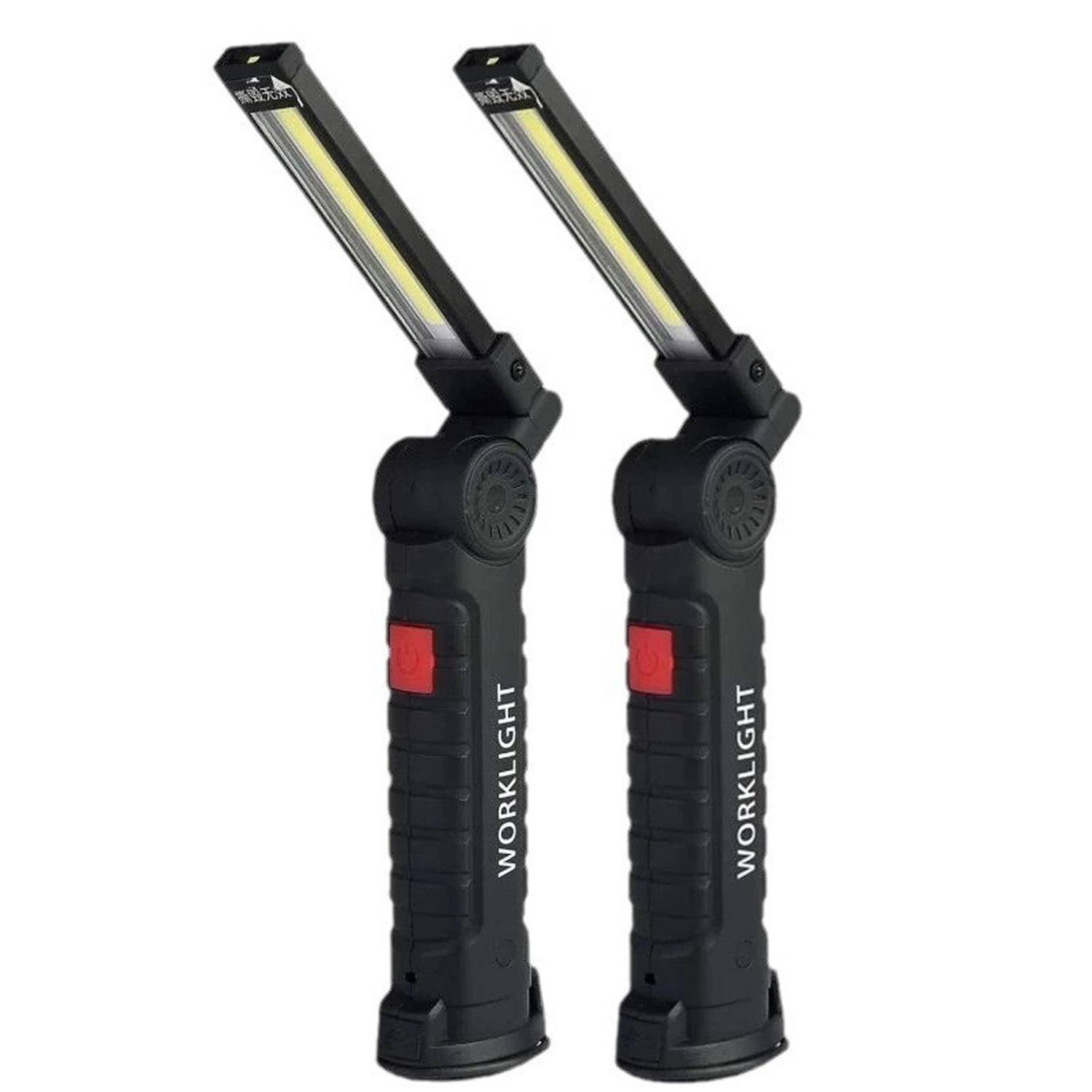Rechargeable 360° Foldable LED Work Light – Magnetic Base 4