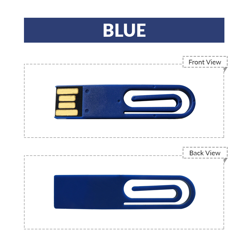 Paper Clip USB Flash Drive, 64MB 10