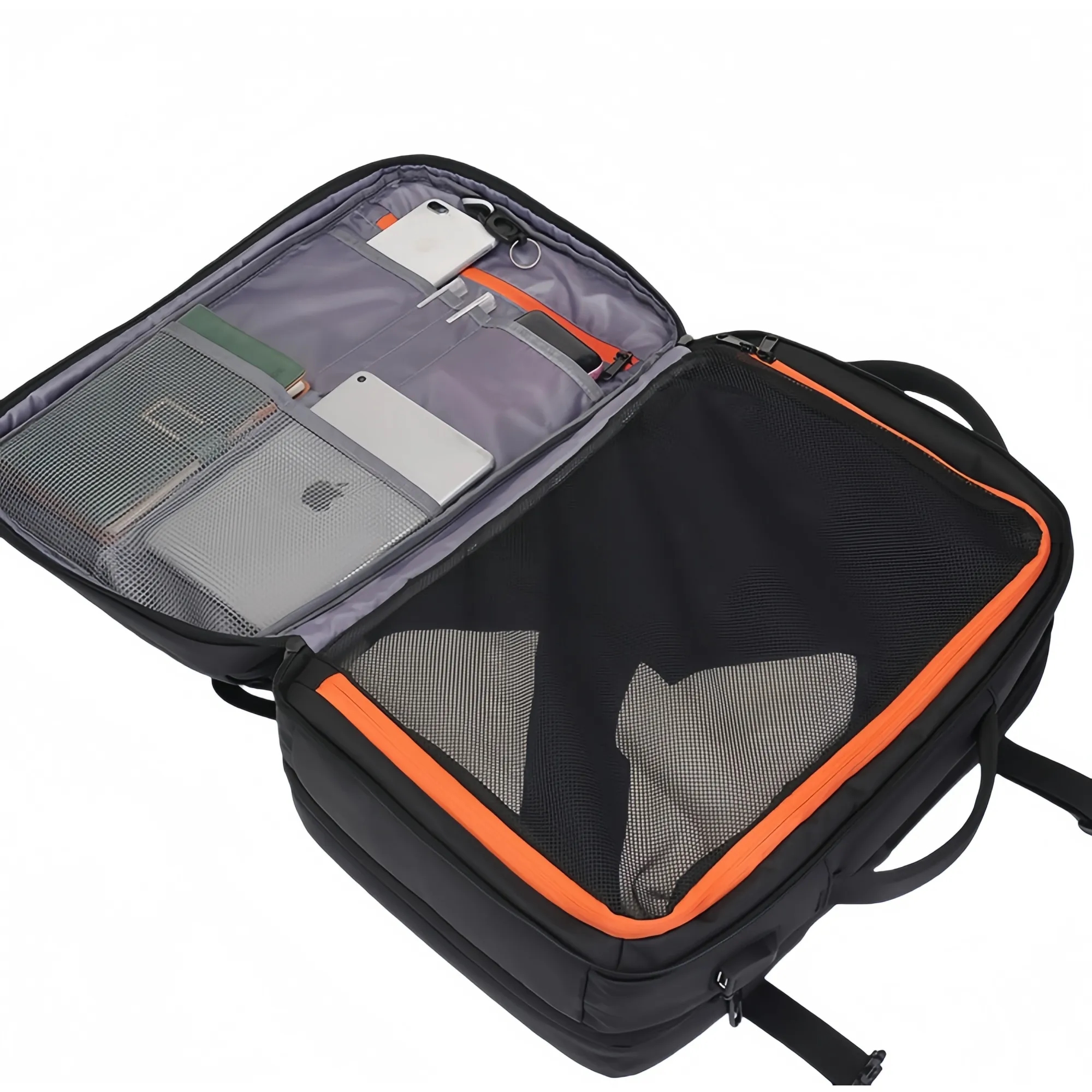 Large Capacity Multi Compartment Oxford Laptop Backpack 7