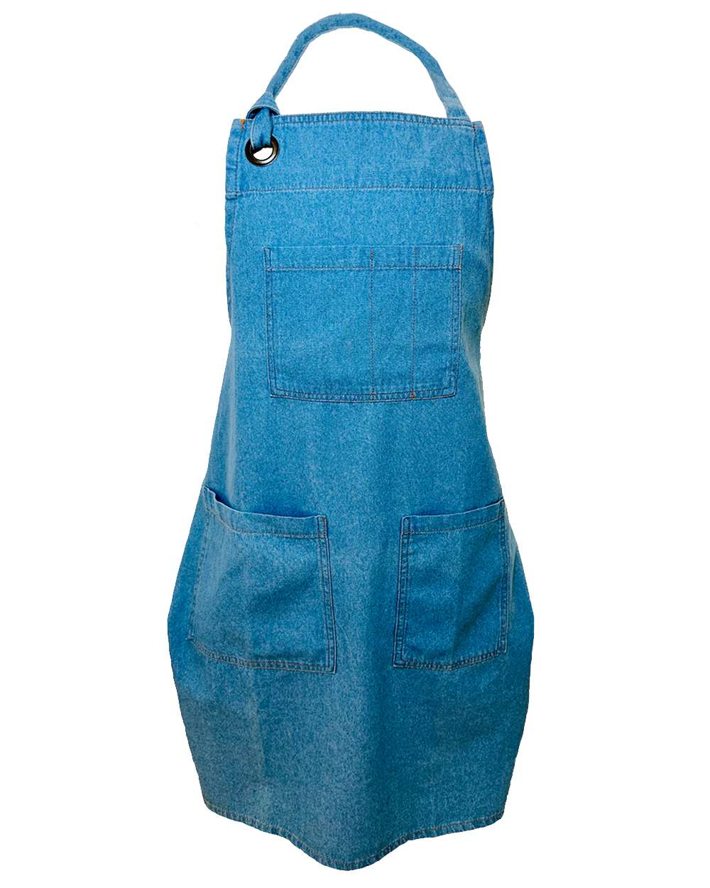 5-Pocket Recycled Cotton Denim Apron - 5511 8