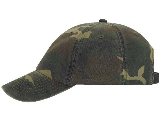 OTTO CAP® Camouflage 6 Panel Low Profile Baseball Cap 29