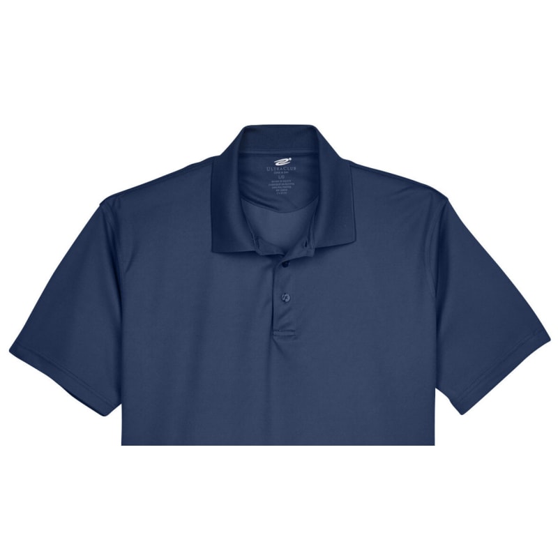 UltraClub Men's Tall Cool & Dry Mesh Piqué Polo 5