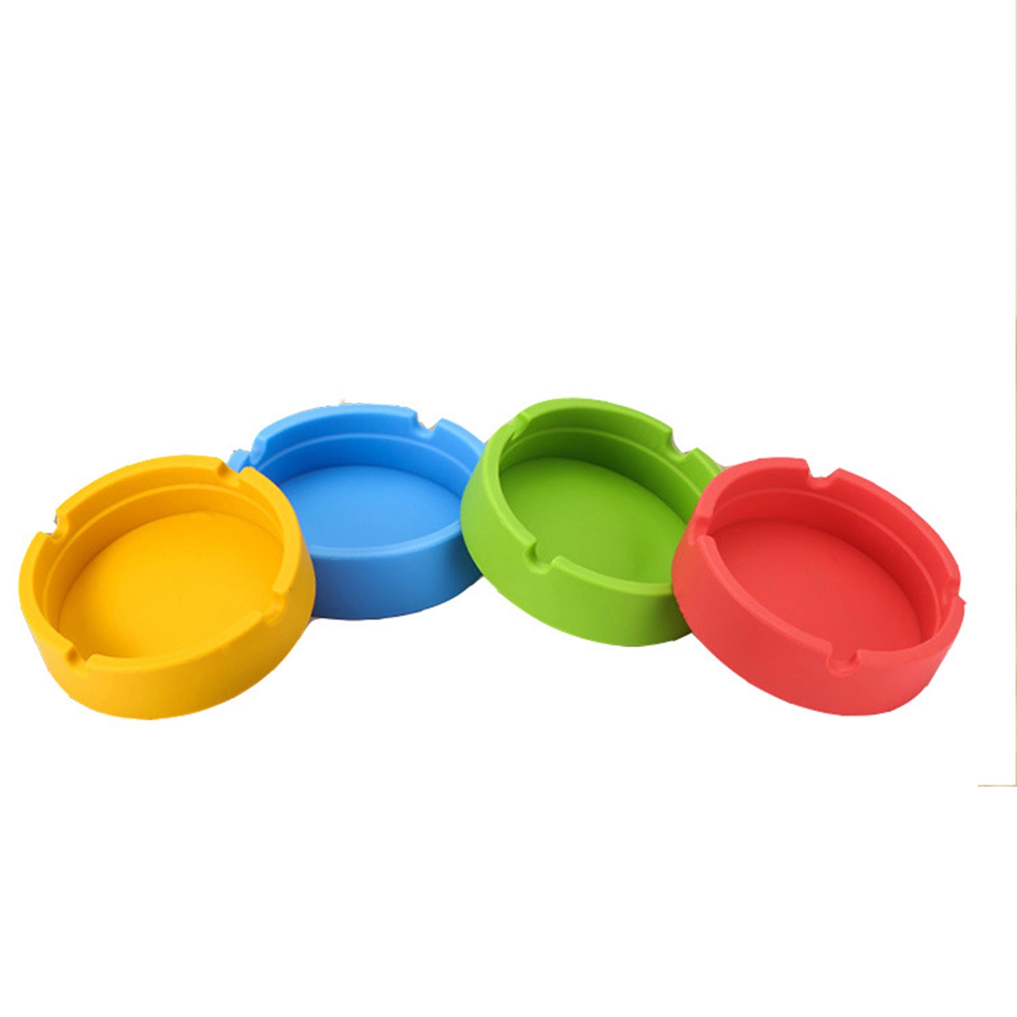 Silicone Round Ashtray MOQ 100pcs 3