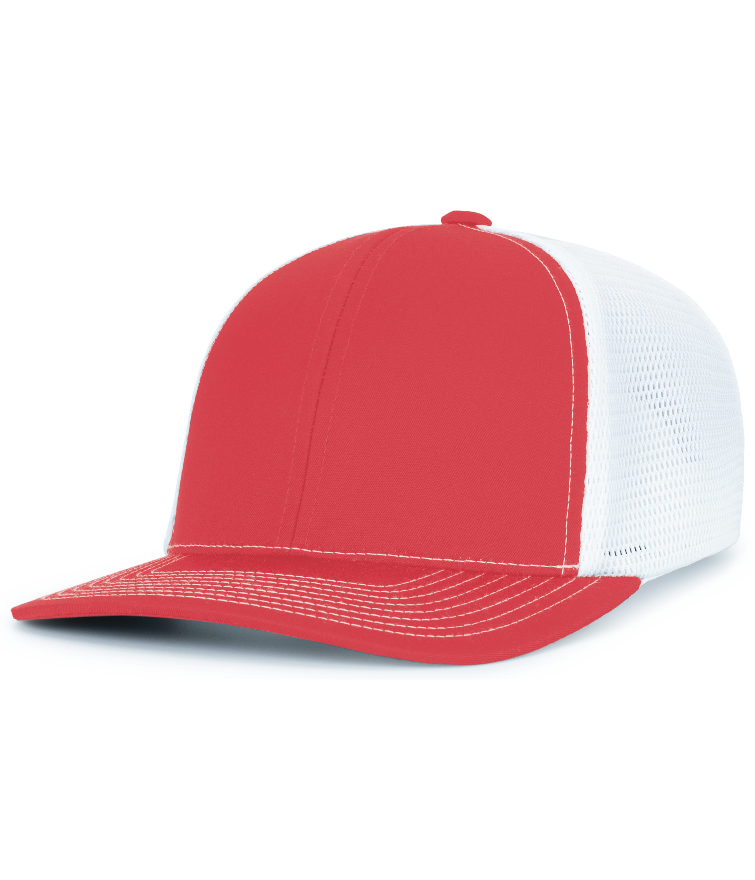 Contrast Stitch Trucker PacFlex Snapback Cap 14