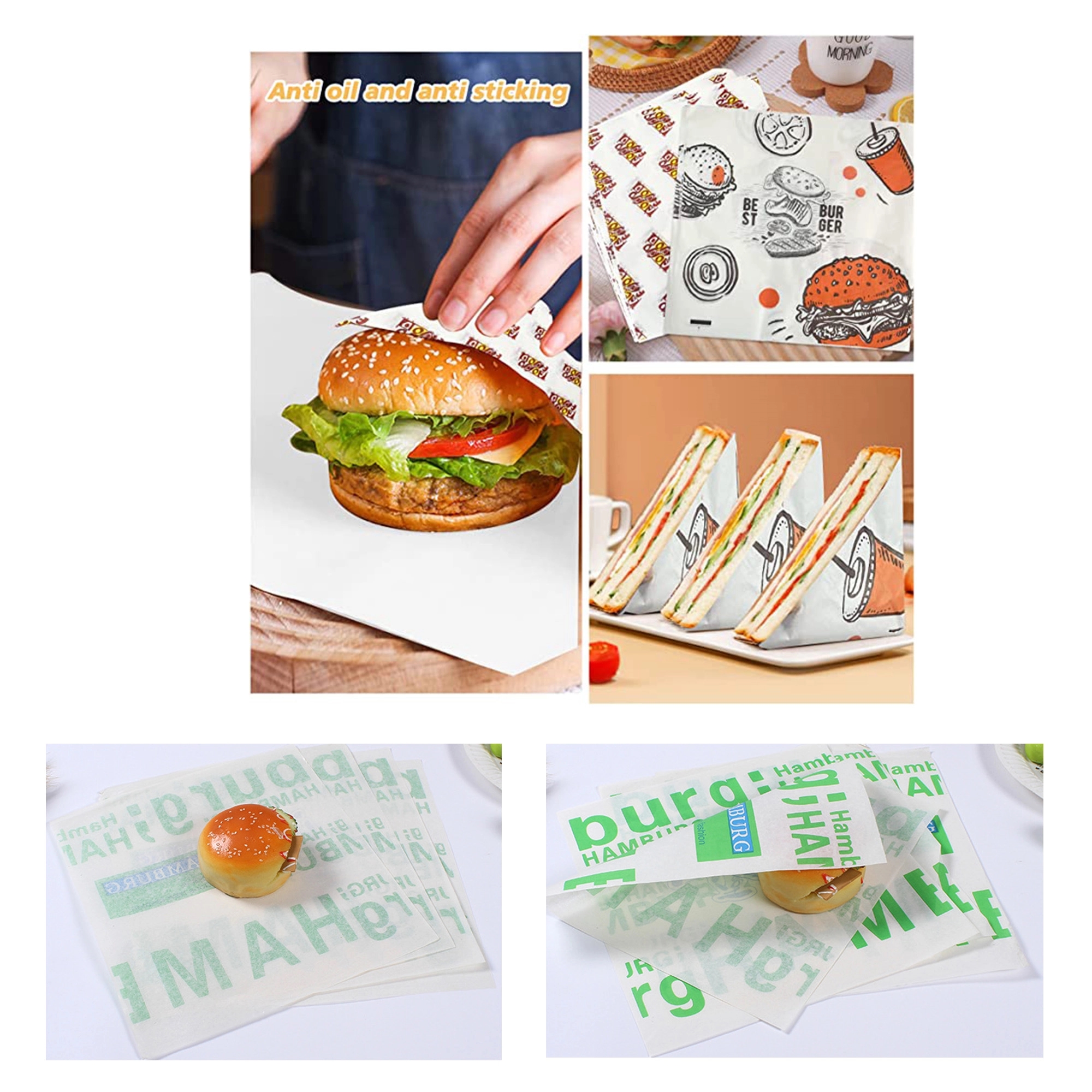 Grease Proof Food Wrapping Paper 1