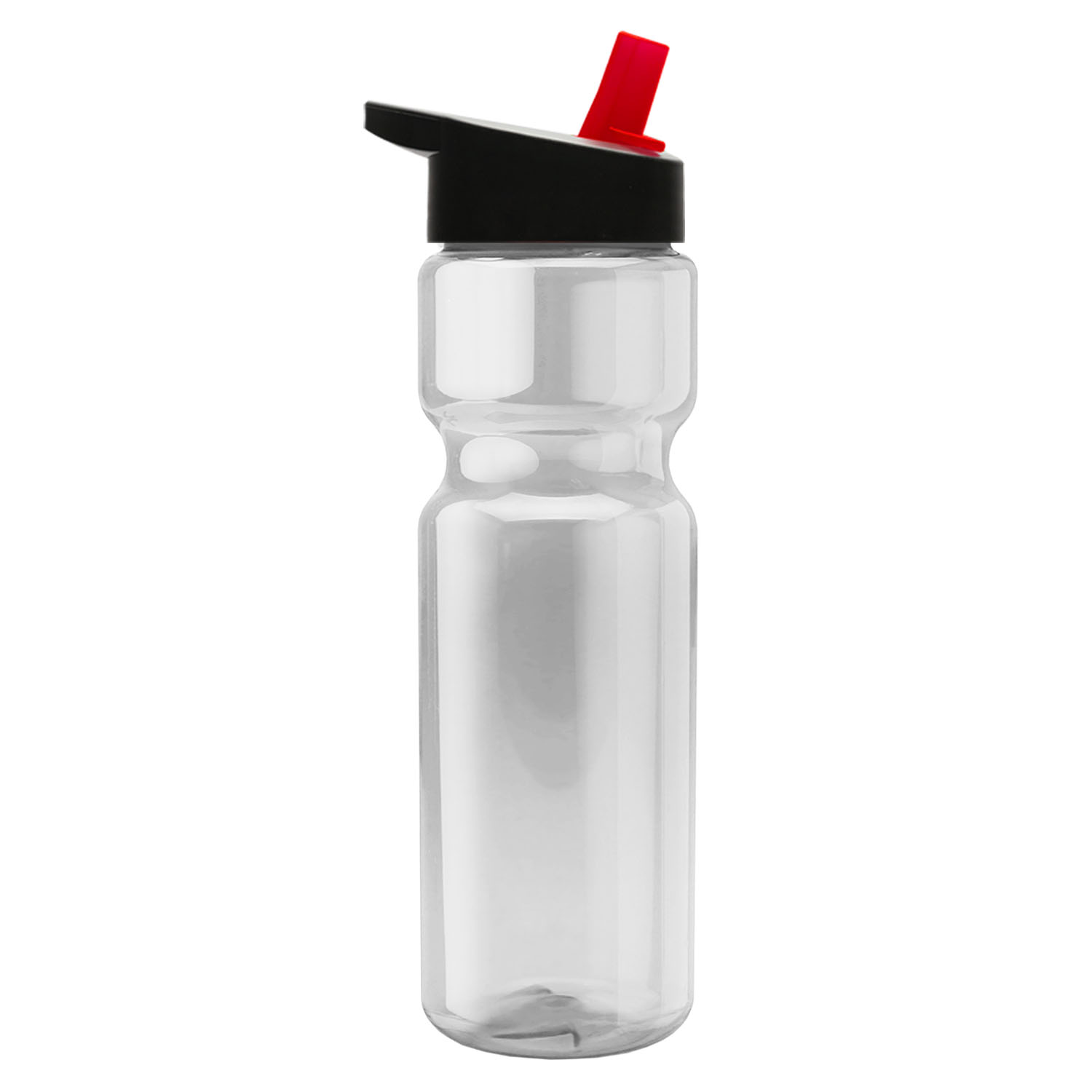 Champion - 28 oz. Transparent Bottle with Flip Straw Lid 13