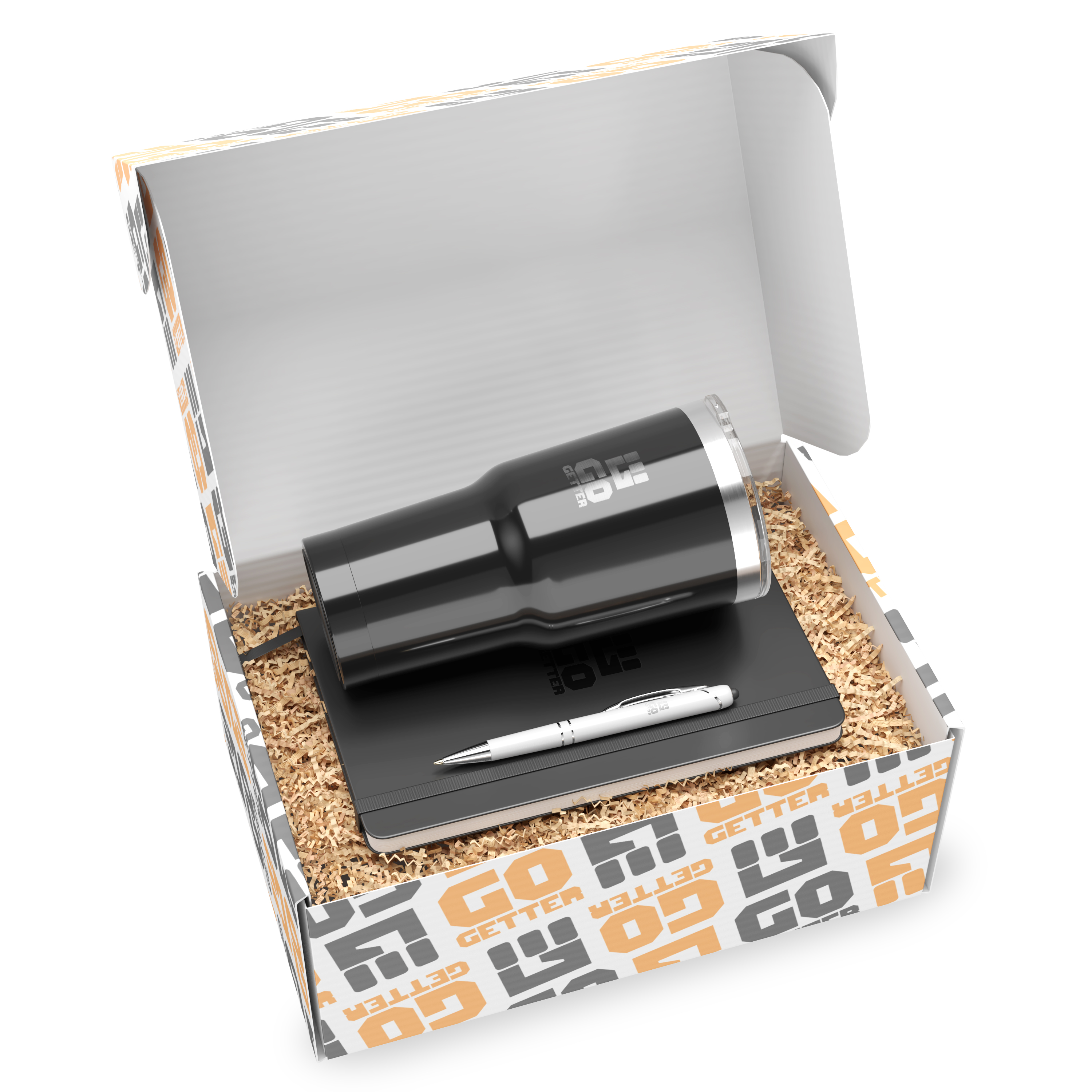 "show your colors" 3-piece kit in a droppr - custom dropship box 37