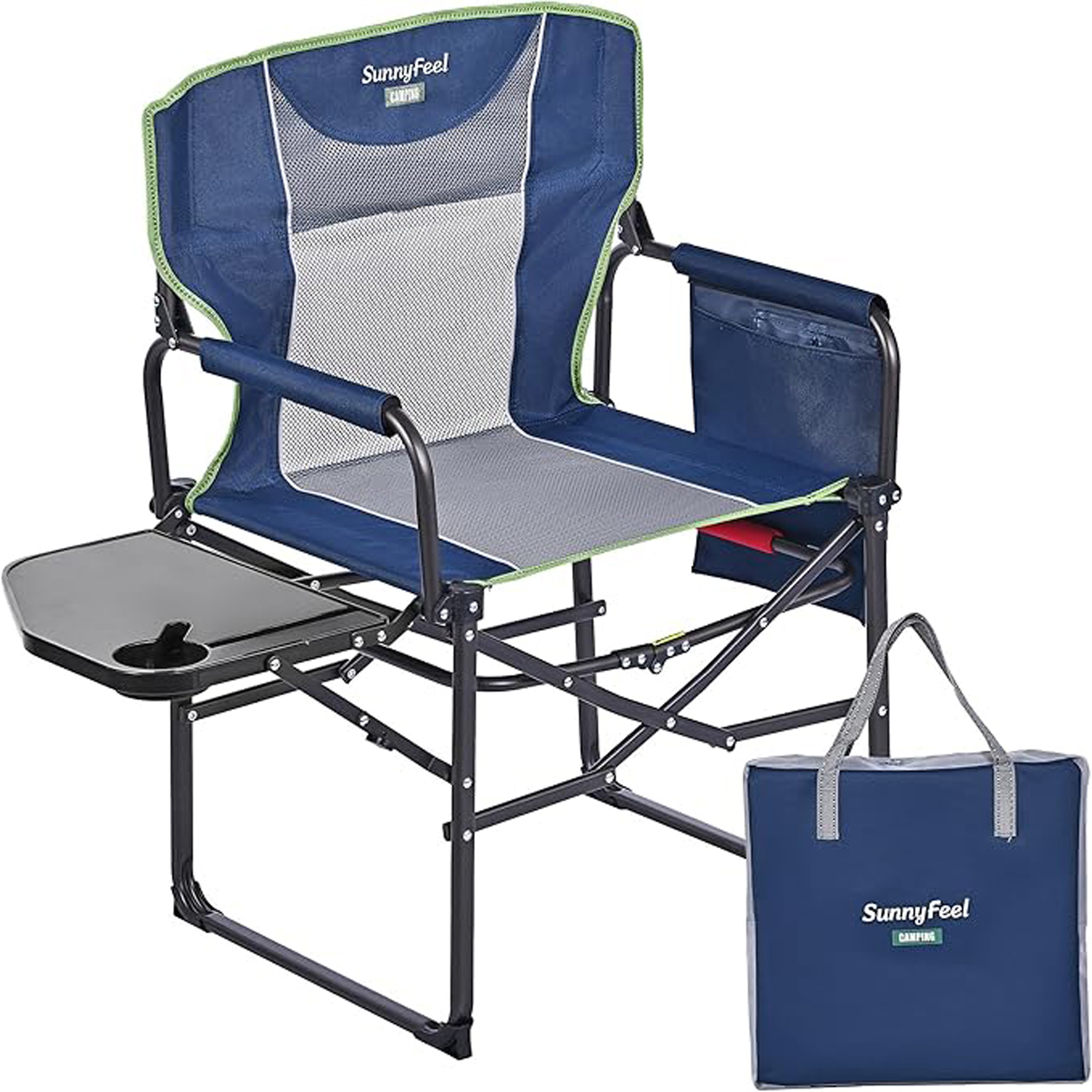 Camping Foldable Director's Chair, custom folding chair with logo imprint 3