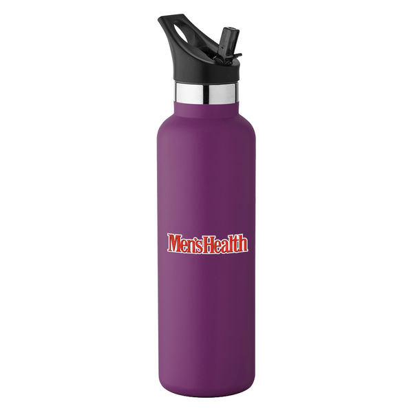 20 oz Basecamp Mesa Tundra Bottle with Screw Top and Flip-Top Straw Lid 180