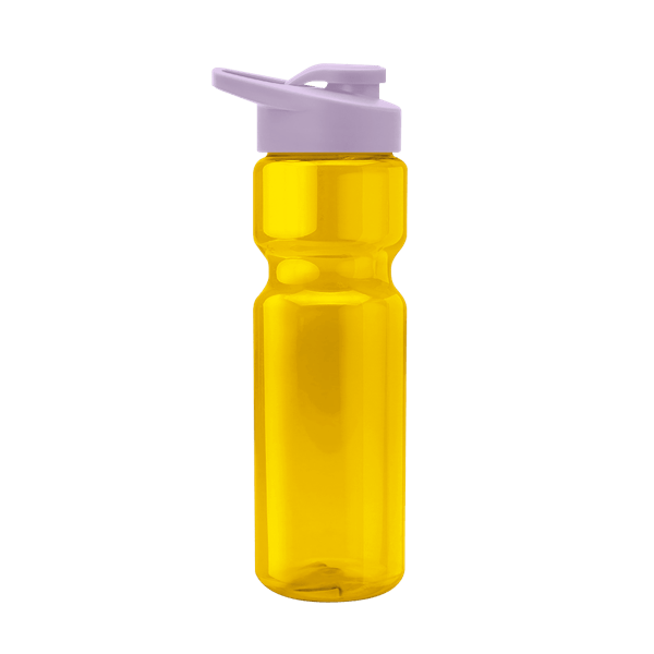 Blazer 28oz Transparent Bike Bottle w/Drink-thru Lid 953