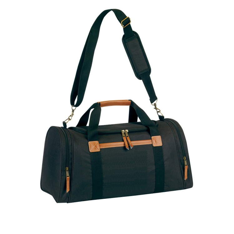 600D Leatherette Trim Executive Duffel 5
