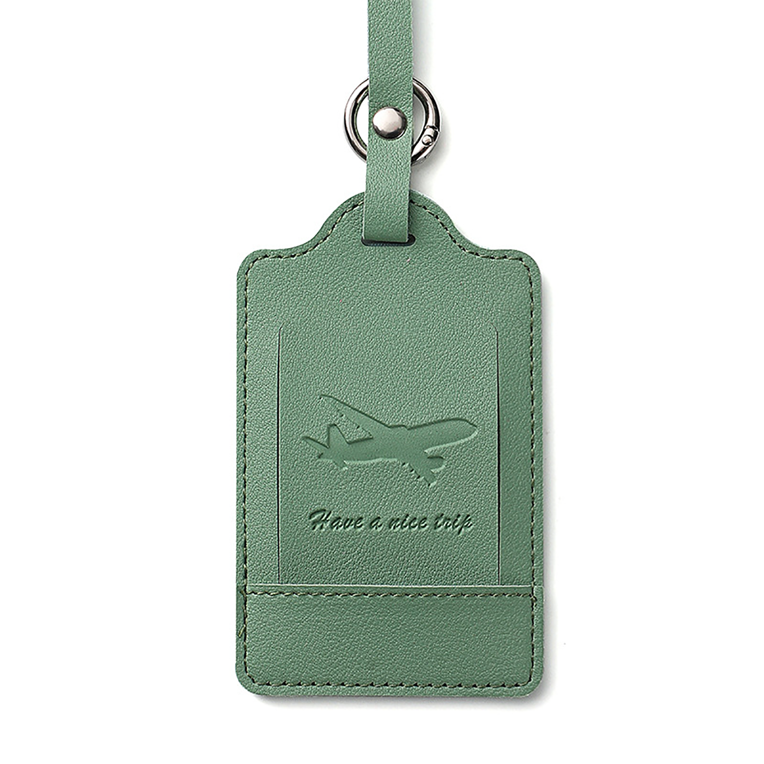 PU Leather Luggage Tag 4