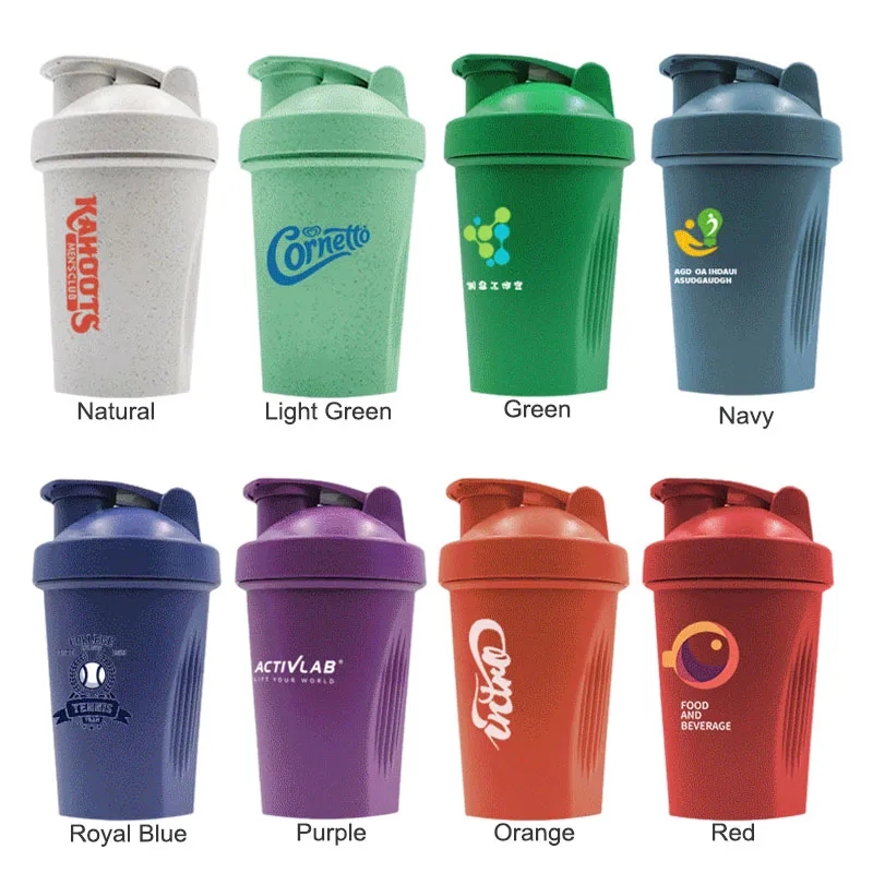 Wheat Straw Shaker Bottle - 400ML 7