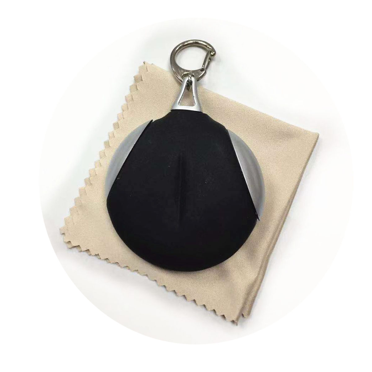 Microfiber Eyeglass Cleaning Keychain 2