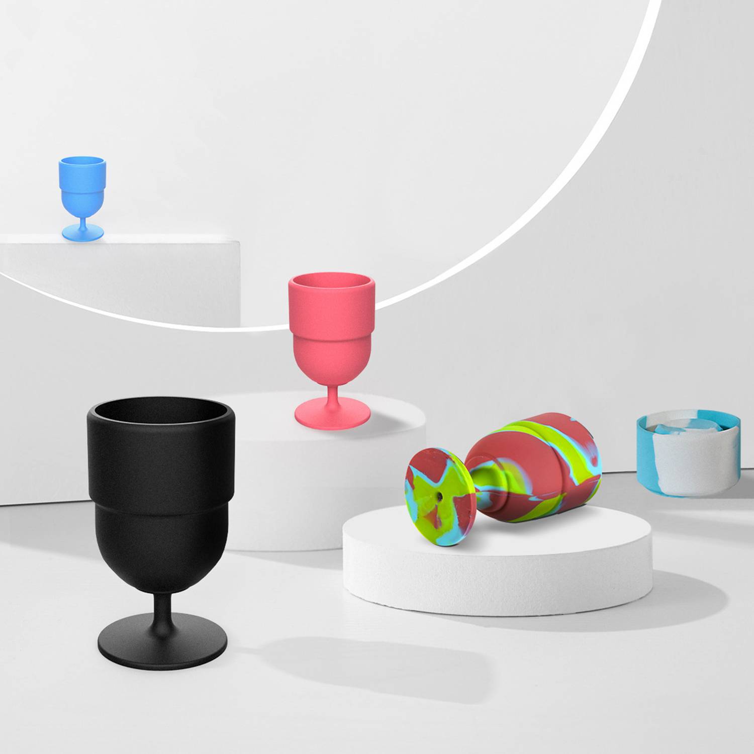 Portable Retractable Outdoor Silicone Foldable Cup 5