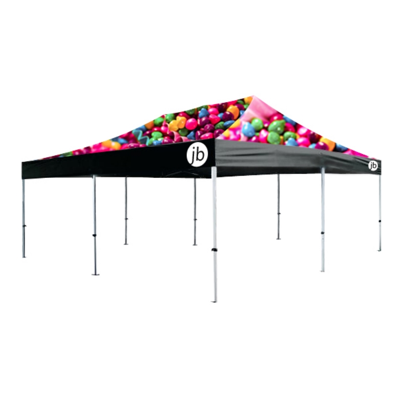 20' x 20' Pop up Canopy Tent Full-Color, Full Bleed Dye-Sublimation 5