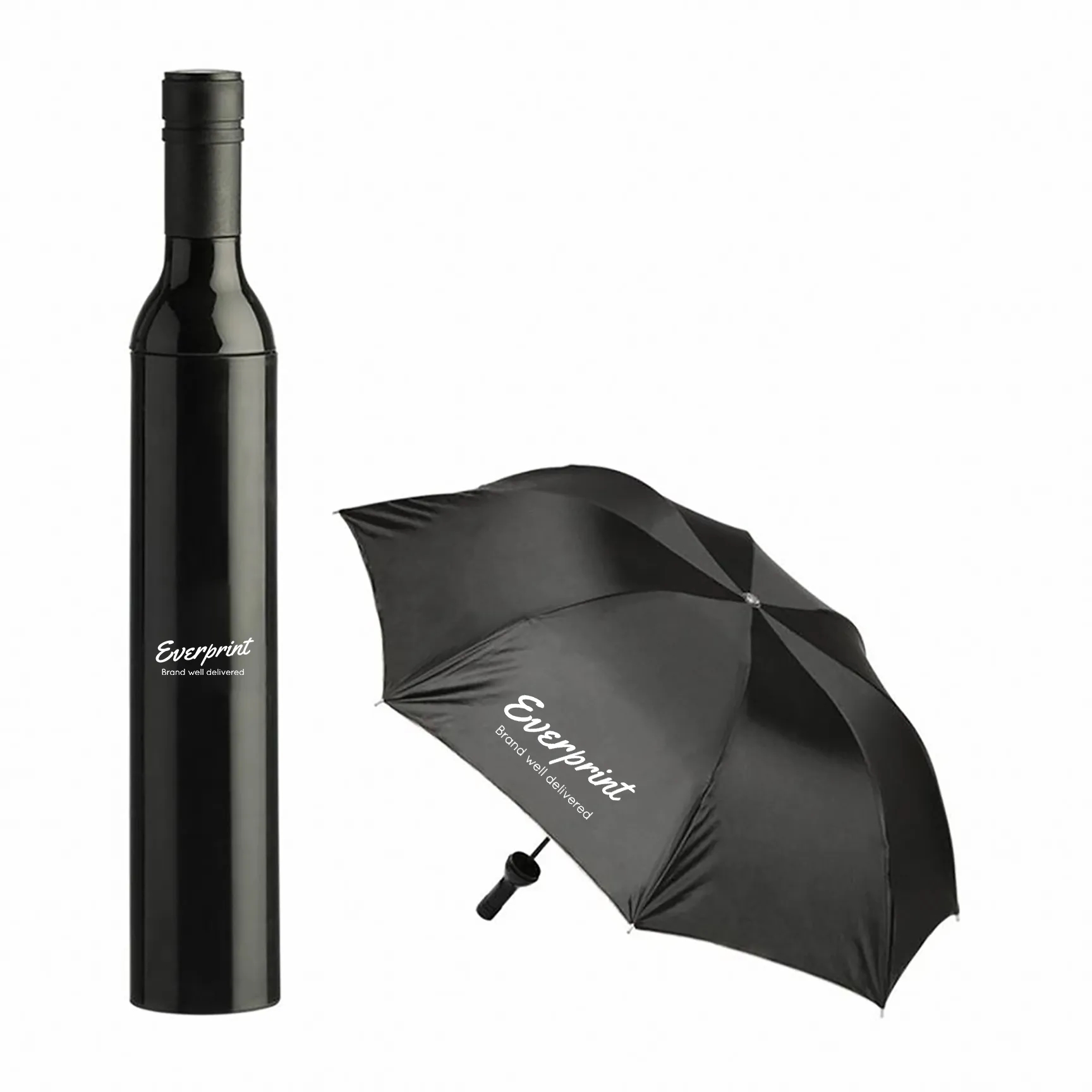 Custom Wine Bottle Umbrella 6
