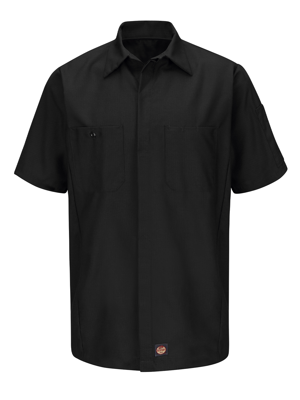 Red Kap Shirts -  Men's Short Sleeve Two-Tone Crew Shirt