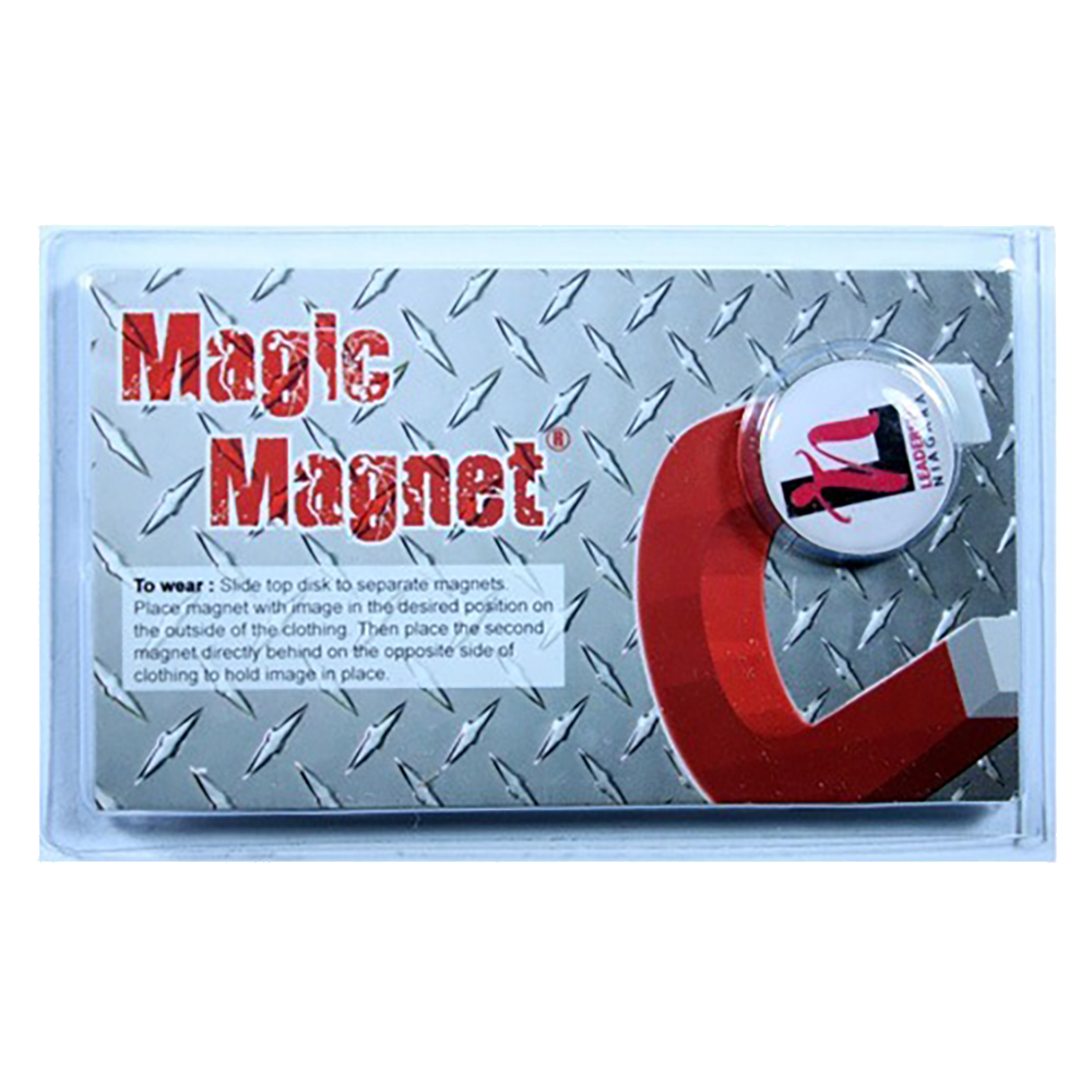 Magnet Lapel Pin with 3/4" round domed imprint 4