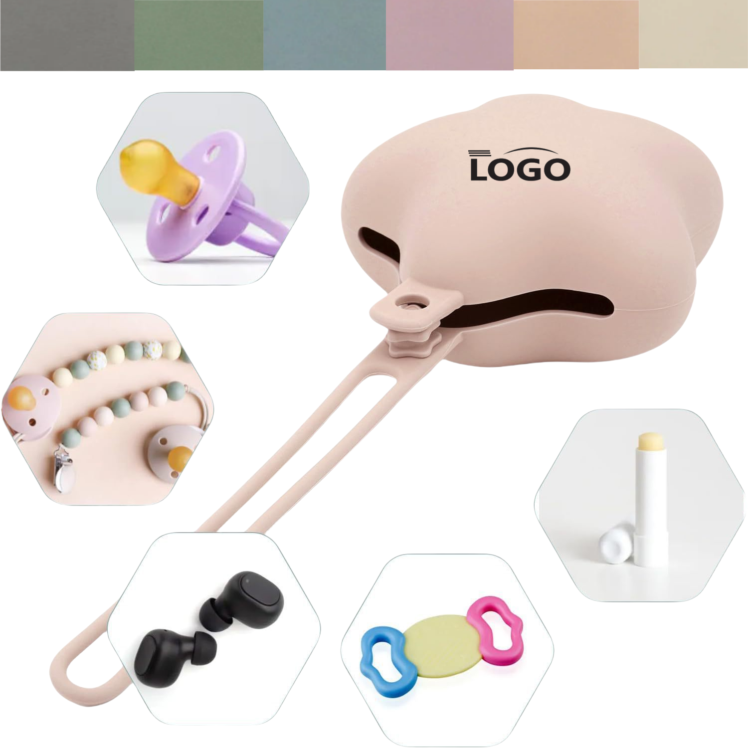 Lightweight Newborn Pacifier Case 2