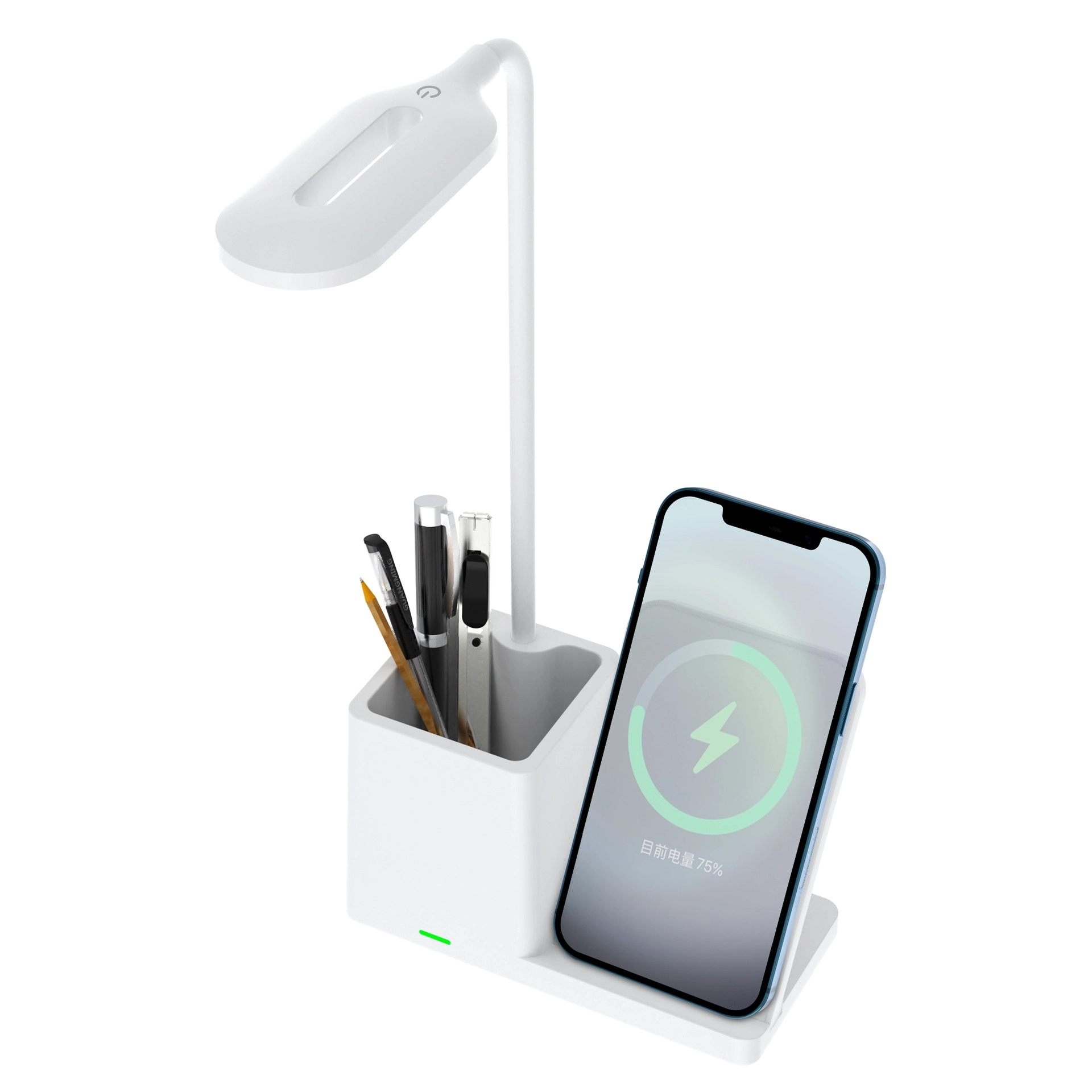 Rechargeable LED Desk Lamp Organizer 3