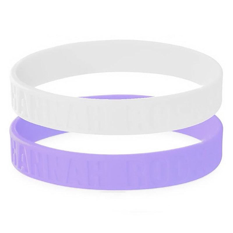Custom UV Sensitive Color Changing Silicone Wristband 2