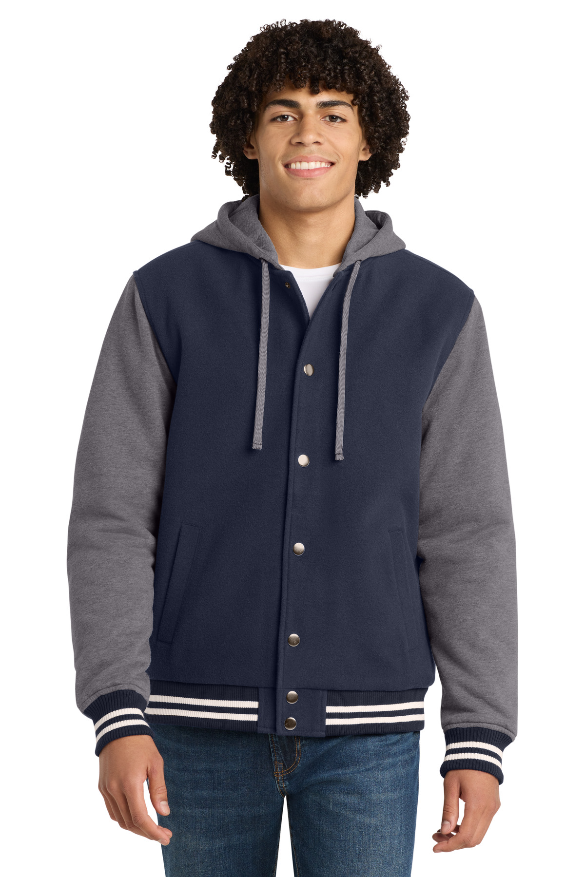 Sport-Tek Insulated Letterman Jacket. JST82 5